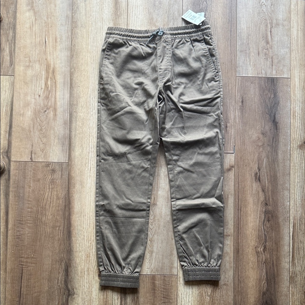 Volcom kids Tan Chino Joggers